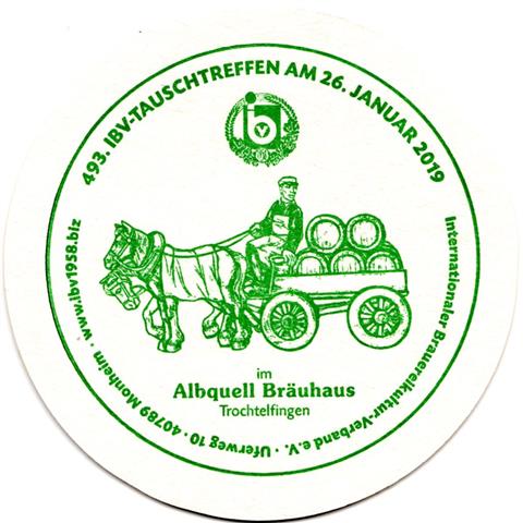 trochtelfingen rt-bw albquell ibv 10b (rund215-493 tauschtreffen 2019-grün)